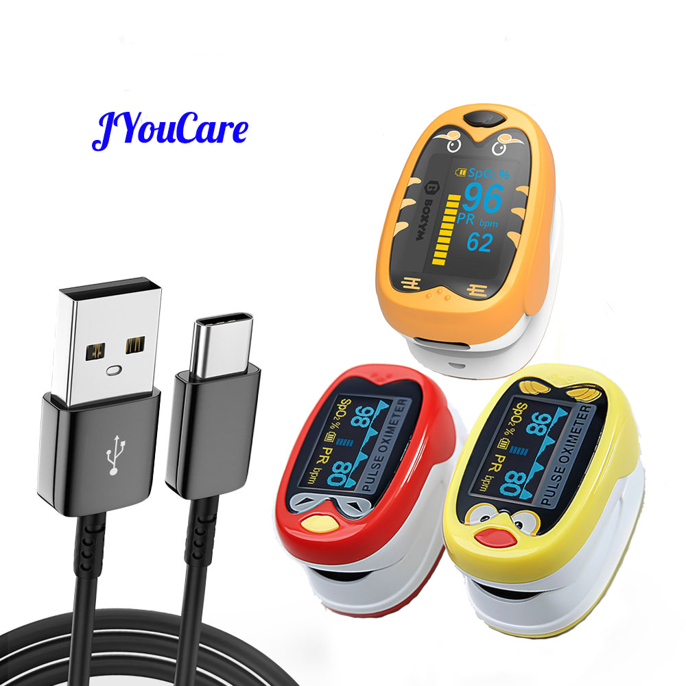 Pulse Oximeter Fingertip Rechargeable - JYouCare Rechargeable fingertip Pulse Oximeter Pediatric