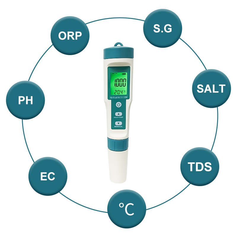 WESTTUNE Digital PH Meter 7 In - Ph Meter Digital Water Tester ulasan dan harga