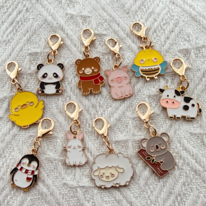 10pcs alloy drip oil cartoon a - Packaging ulasan dan harga