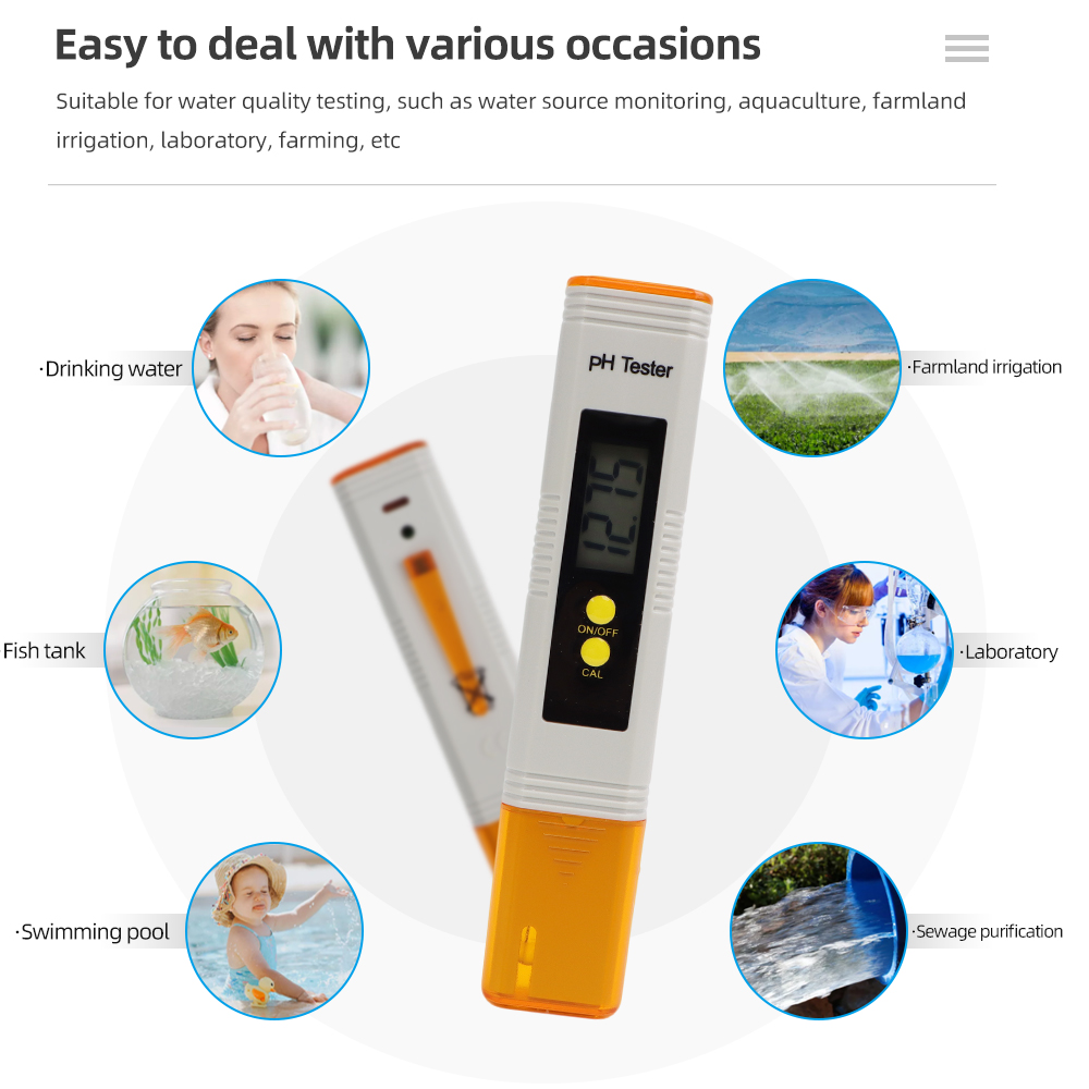 Digital PH Meter Pen Water Qua - Ph Meter Digital Water Tester ulasan dan harga