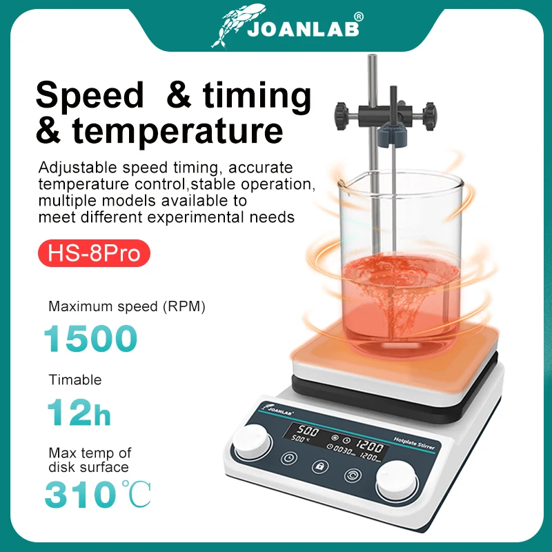 JOANLAB Magnetic Stirrer Labor - Lab Magnetic Stirrer Hot Plate ulasan dan harga