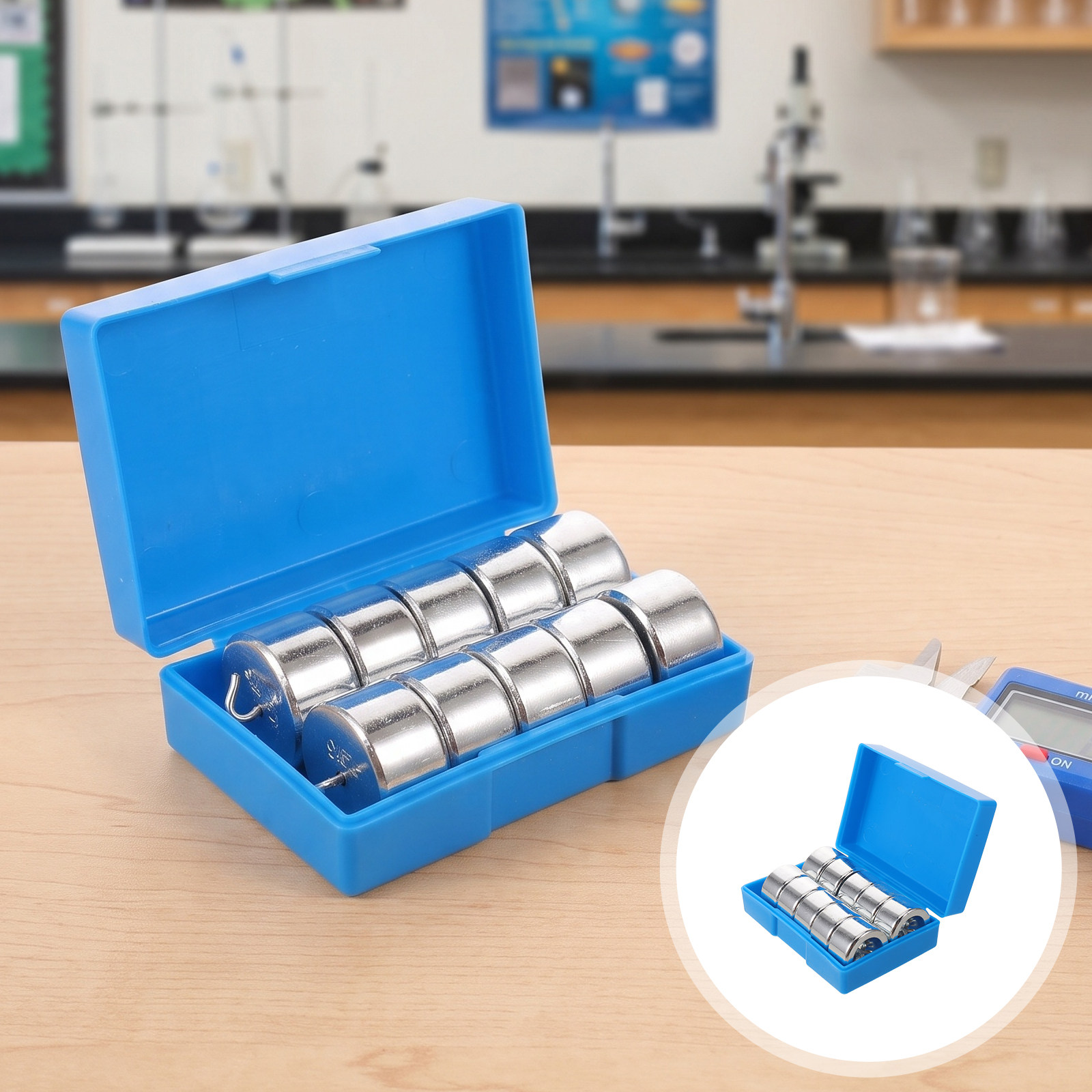 10Pcs Hook Weights Metal Slott - Lab Equipment ulasan dan harga