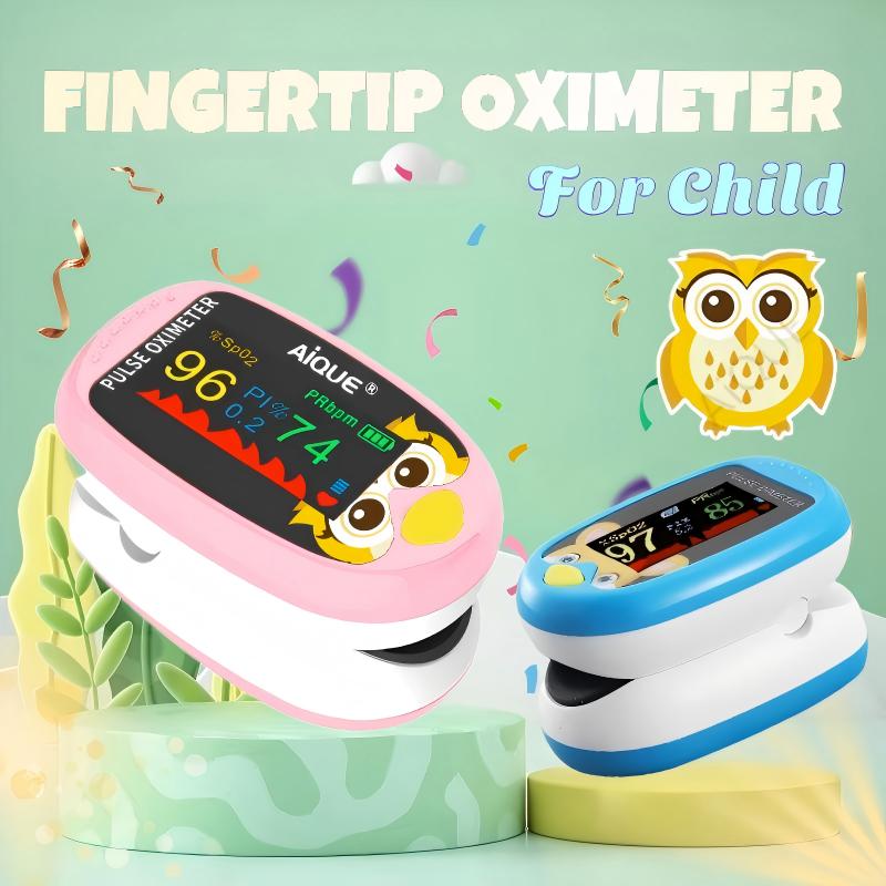 AiQUE Child Fingertip Pulse Ox - Pulse Oximeter Fingertip Rechargeable ulasan dan harga