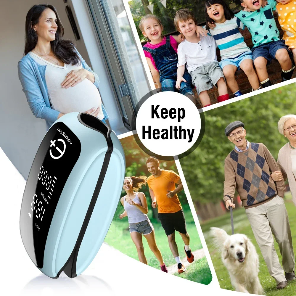 Blood Oxygen Saturation Monito - Pulse Oximeter Fingertip Rechargeable ulasan dan harga