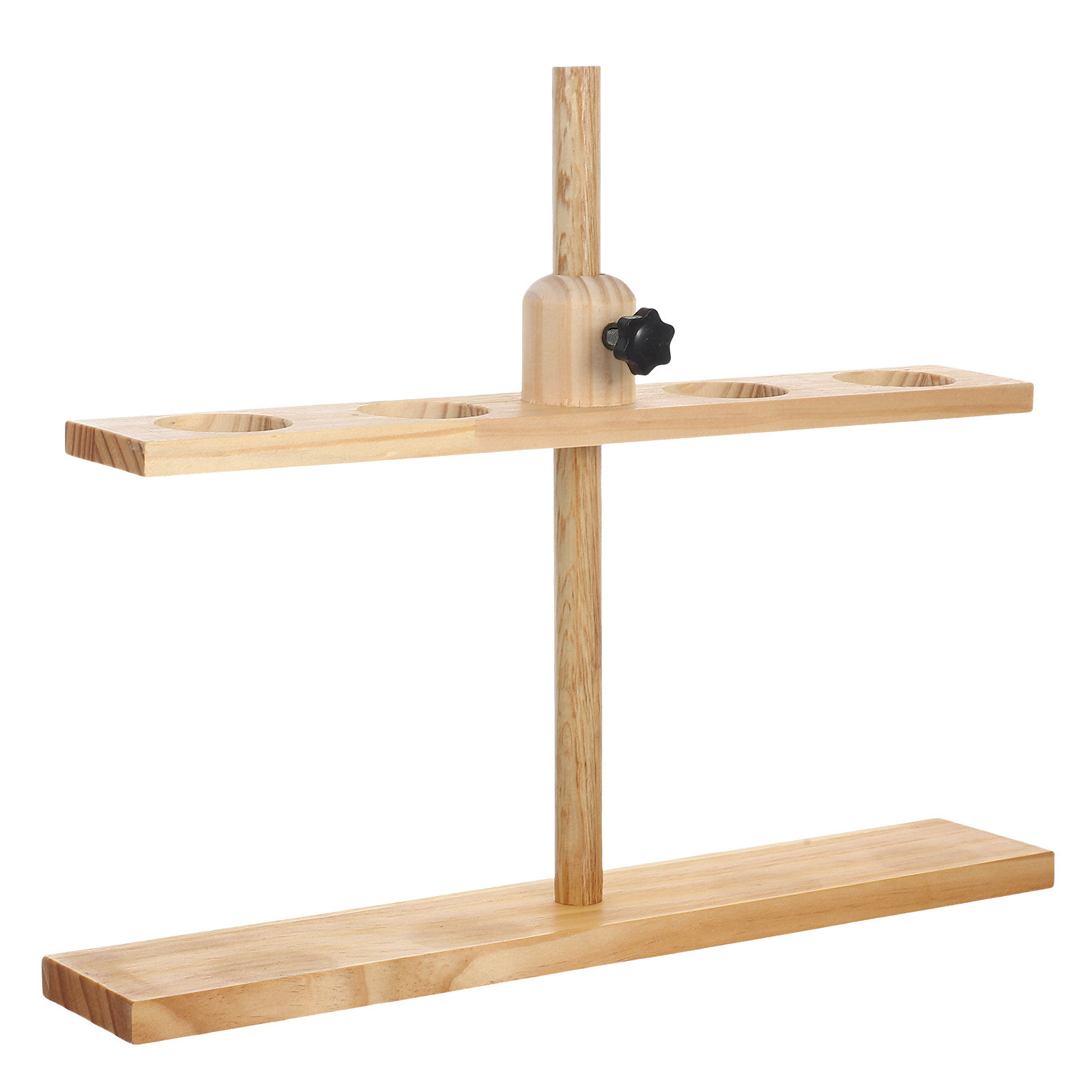 Wooden Separatory Funnel Stand - Lab Equipment ulasan dan harga