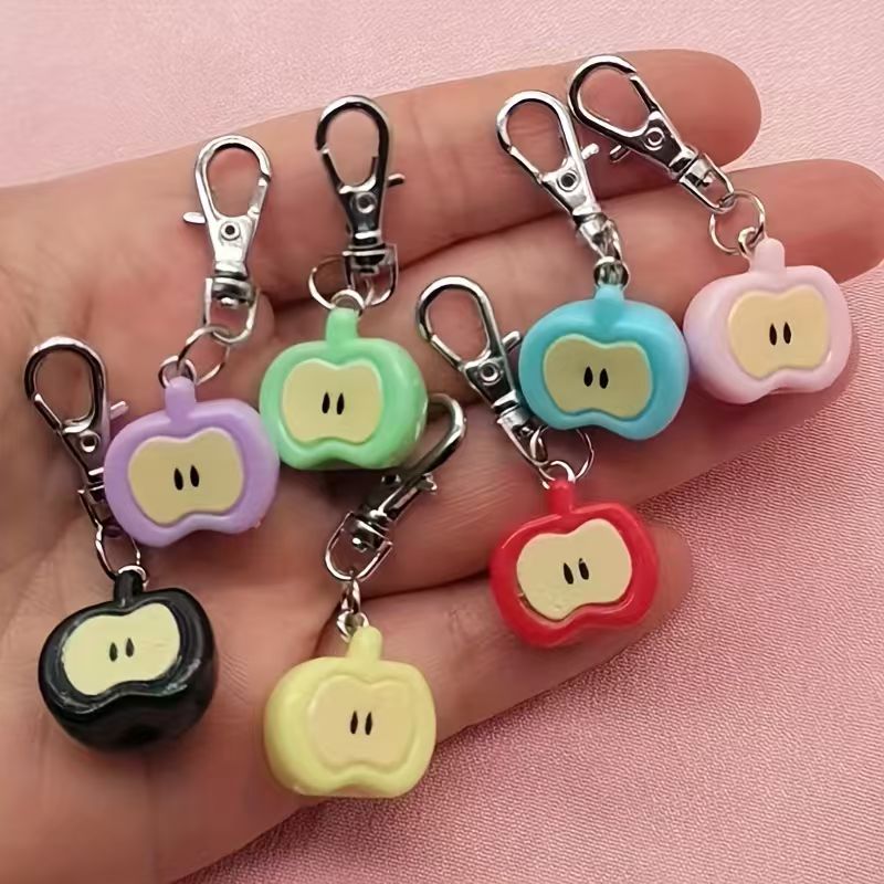 7pcs resin simulated Apple key - Packaging ulasan dan harga