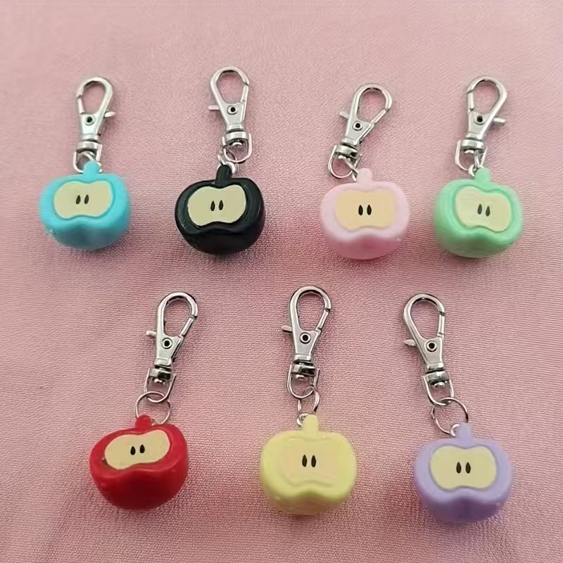 7pcs resin simulated Apple key - Packaging ulasan dan harga