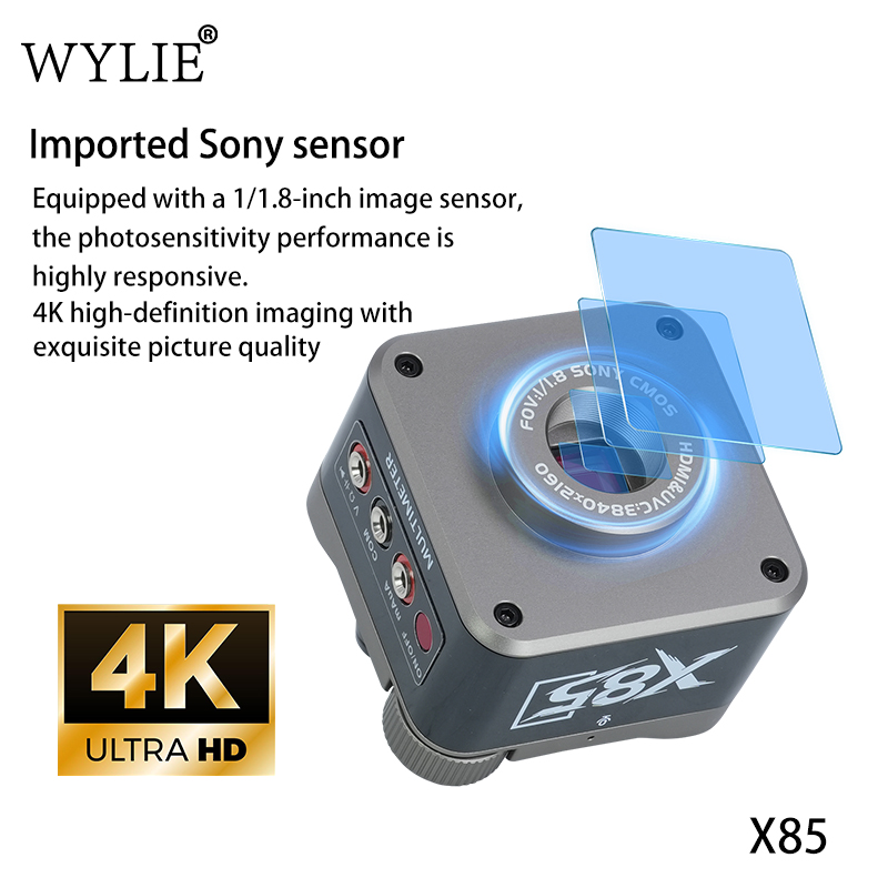 WYLIE X85 4K HD Microscope Cam - Thermal Imaging Camera Pcb Repair ulasan dan harga