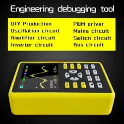 100MHz Bandwidth 500MS Samplin - Fnirsi Digital Oscilloscope Handheld ulasan dan harga