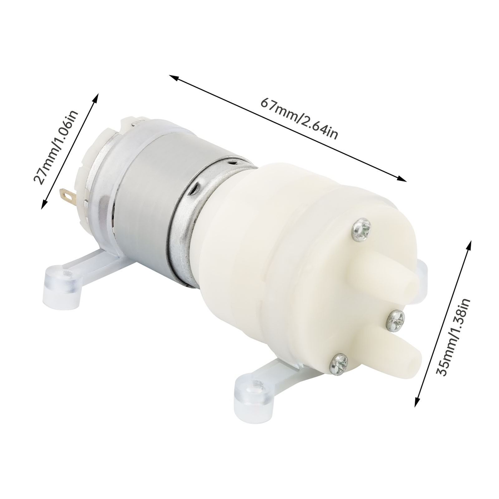 R365 Micro Water Pump Motor DC - Mini Peristaltic Pump 12V ulasan dan harga