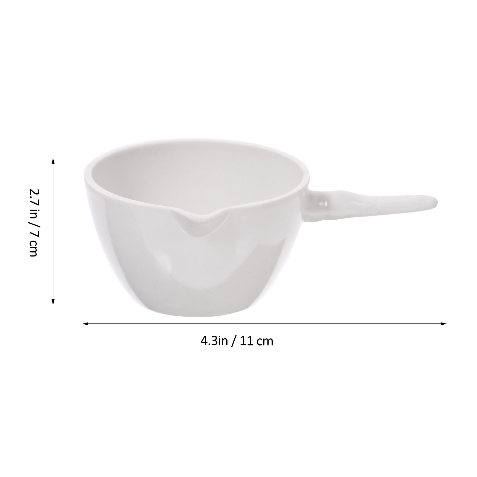 2Pcs Evaporating Dish with Han - Lab Equipment ulasan dan harga
