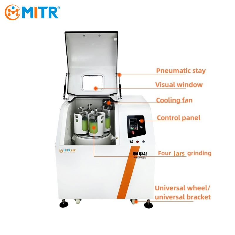 Ball Mill Machine for Lithium  - Lab Equipment ulasan dan harga